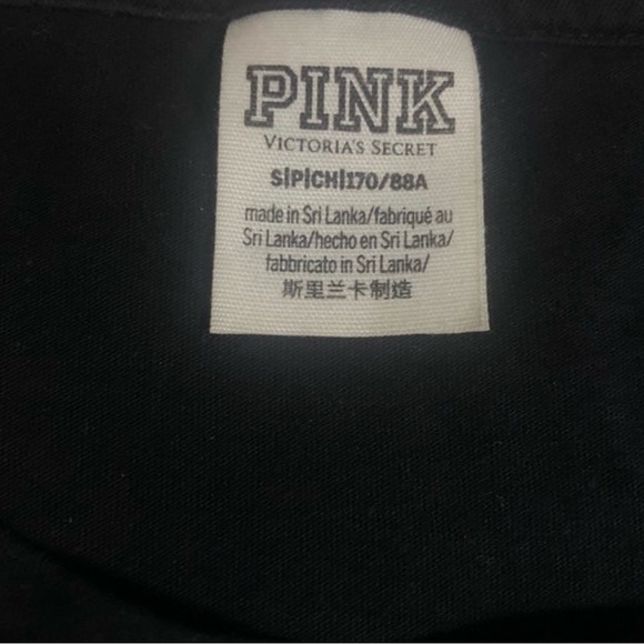 VS PINK Bling Short Sleeve shirt Small - Picture 3 of 10